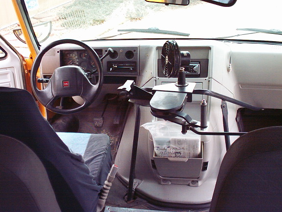 1993 Chevy Minibus Driver area