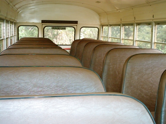 1991 Chevy Bluebird Inside Seating